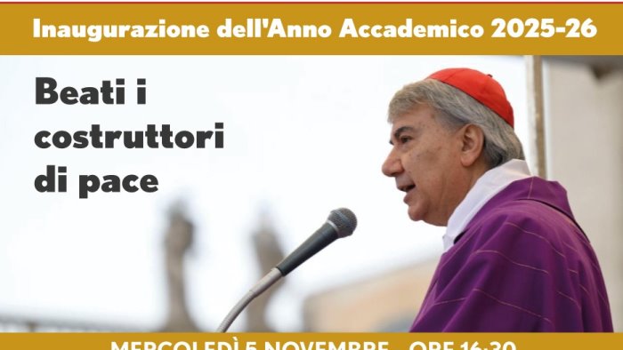 il cardinale battaglia a benevento per l istituto superiore di scienze religiose