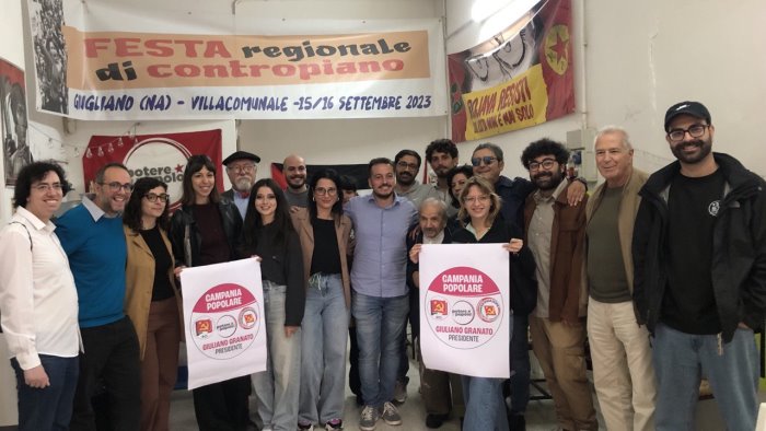 regionali la sfida anti sistema di granato campania ora cambiamo tutto