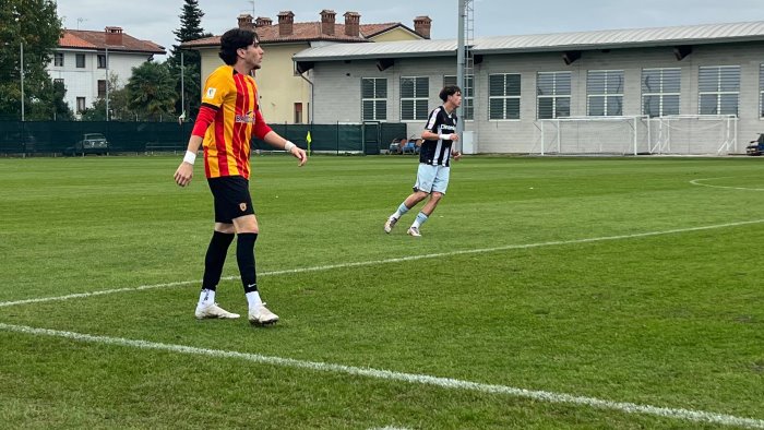 primavera un ottimo benevento viene eliminato dall udinese in coppa italia