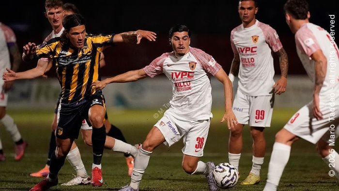 coppa italia serie c giugliano benevento 2 0 strega ko rivivi la diretta