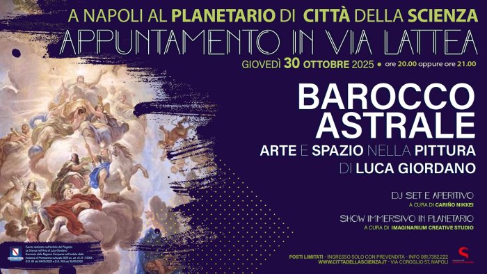 napoli citta della scienza celebra luca giordano