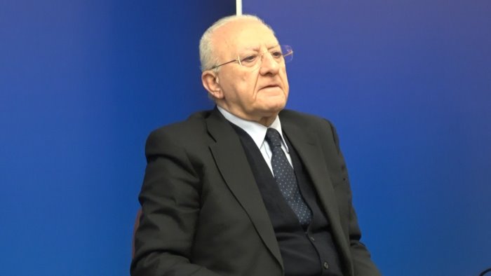 de luca un festival della canzone napoletana come sanremo