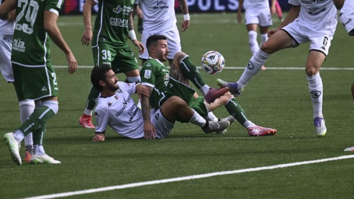 avellino testa alla reggiana il gol di una punta biancoverde manca da un mese