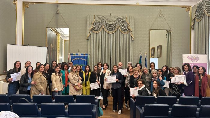 provincia concluso corso di formazione contro violenza di genere