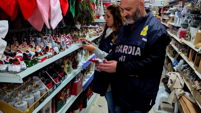 merce non conforme guardia di finanza in azione nel sannio
