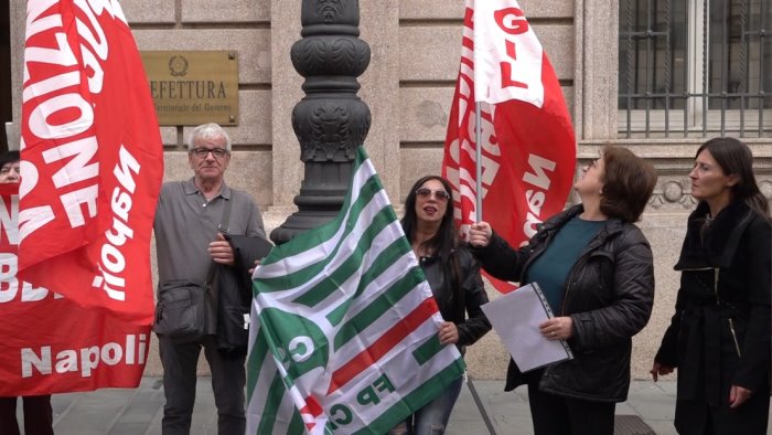 avellino lo sciopero degli oss per il rinnovo dell anaste vogliamo piu diritti