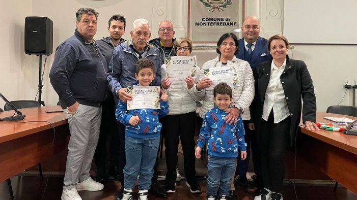 montefredane celebrata la festa dei nonni nell aula consiliare