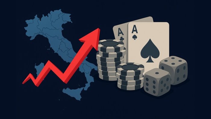 campania allarme ludopatia e la seconda regione piu a rischio prima al sud