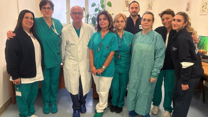 tappo nell esofago salvato all ospedale pellegrini