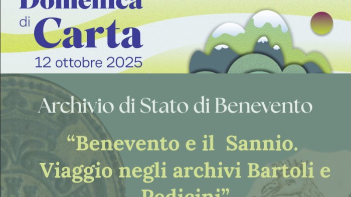 domenica di carta all archivio di stato mostra sugli archivi bartoli pedicini