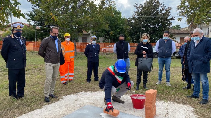 un nuovo asilo nido a capaccio posata la prima pietra