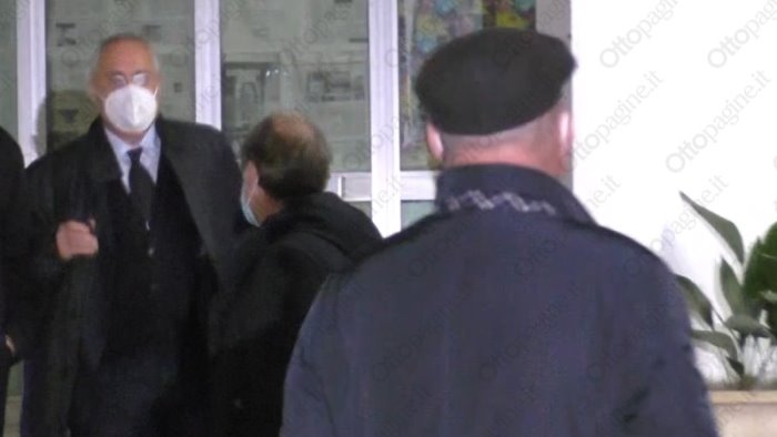 tamponi lazio lotito ascoltato per quattro ore ad avellino