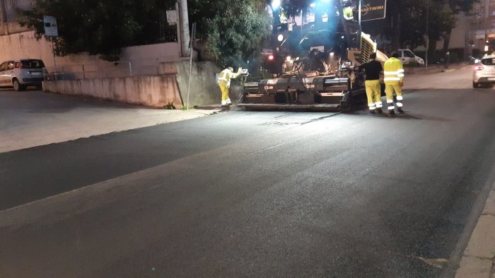 roccapiemonte quasi ultimati i lavori sulla sp107