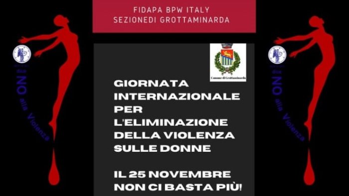 grottaminarda una targa per le donne vittime di violenza