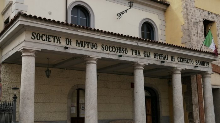 cerreto sannita inaugurazione opera in memoria delle vittime della pandemia