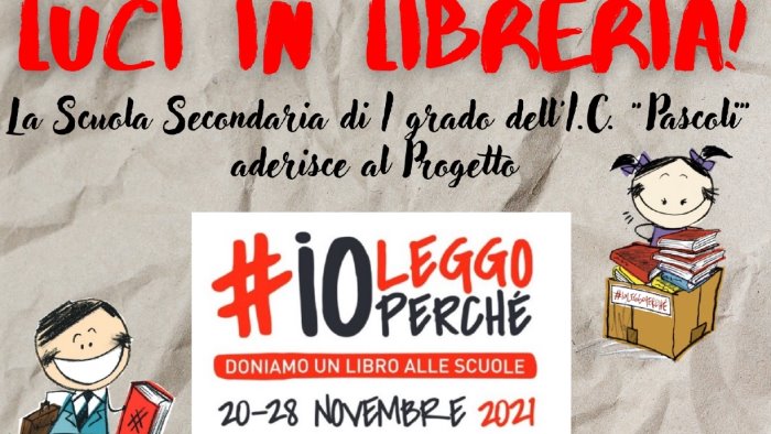 gli alunni dell i c pascoli partecipano al progetto ioleggoperche 2021