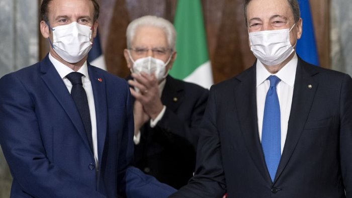 trattato italia francia draghi rafforziamo la cooperazione