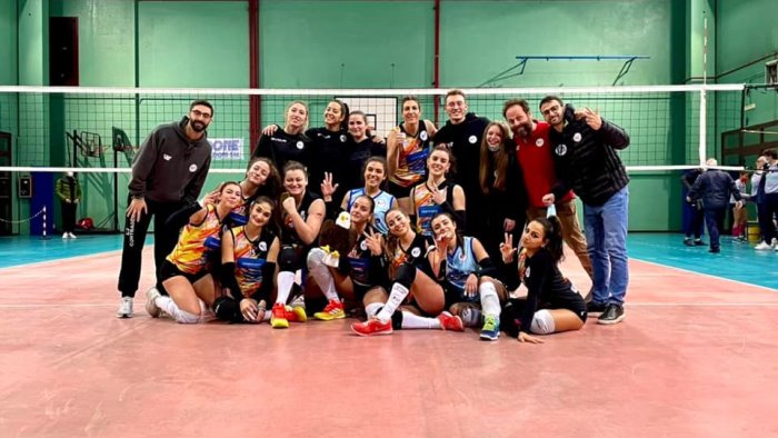 volley b2 la contrader volare benevento spazza via nola e risale in classifica