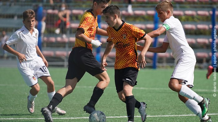 under 15 pausa campionato il benevento e al quarto posto