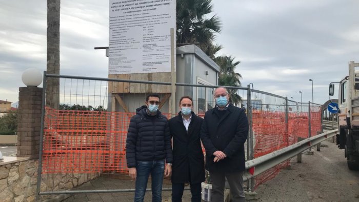 ponte asa questa mattina la consegna dei lavori