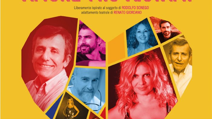parte la tournee di amore mio aiutami la nuova commedia di renato giordano