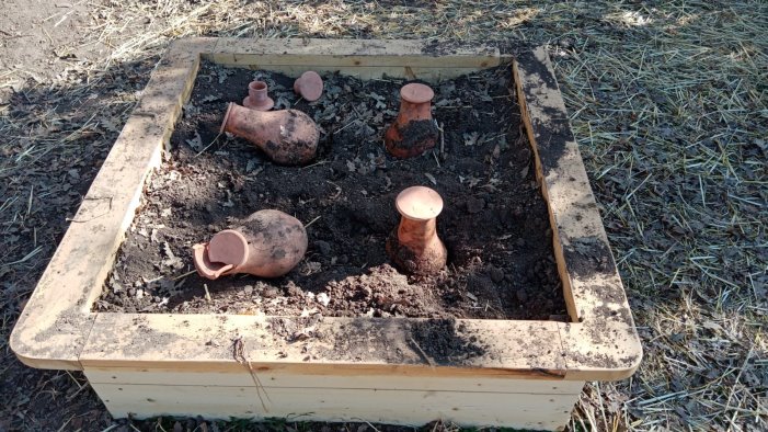 vandali in azione all ic picentia di pontecagnano danneggiati gli orti quadrati