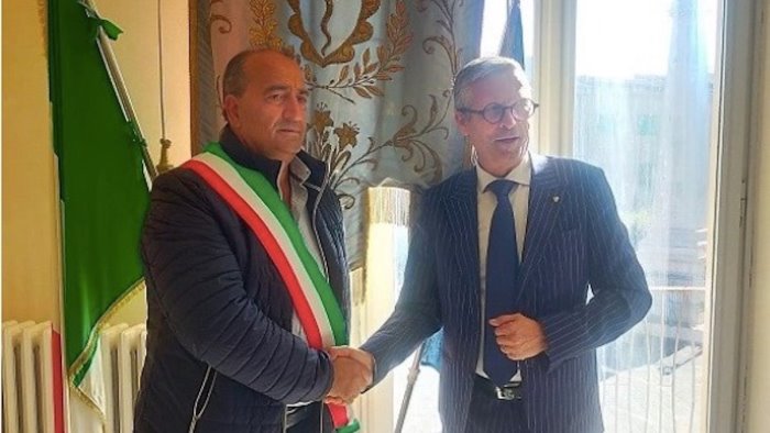 il questore conticchio in vista a teggiano e padula per conoscere il territorio