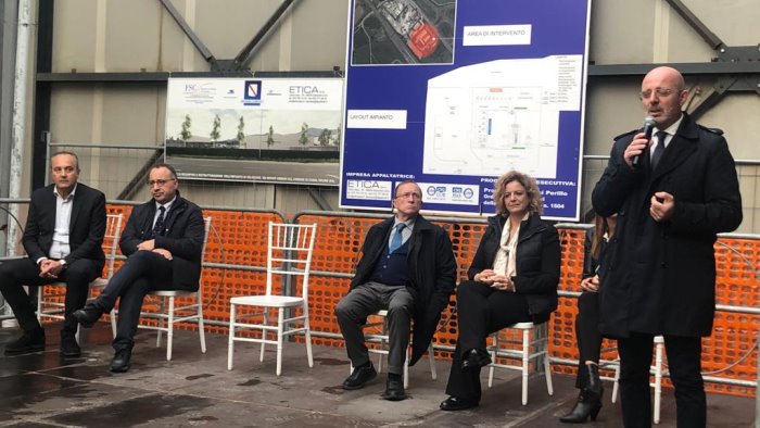 svolta per la gestione dei rifiuti torna operativo l impianto di casal velino