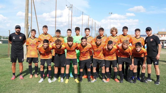 under 14 importante successo del benevento contro il napoli