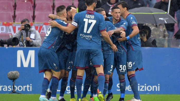 salernitana cremonese 2 2 ciofani gela l arechi mancato il tris di vittorie