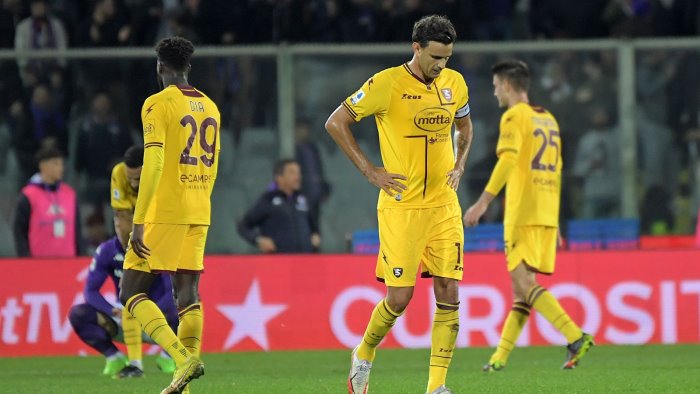 fiorentina salernitana 2 1 non basta il solito dia franchi amaro per i granata