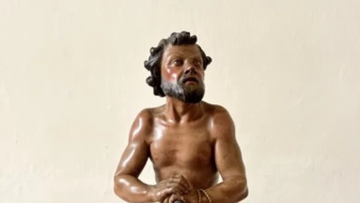 reggia restituito mendicante uno dei pastori rubati dal presepe 40 anni fa