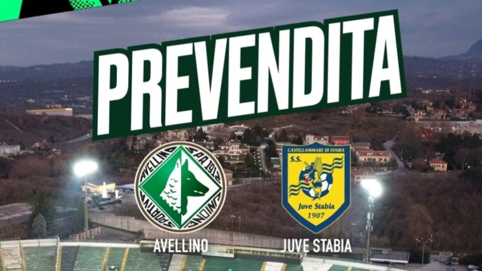 coppa italia serie c domani al via la prevendita di avellino juve stabia