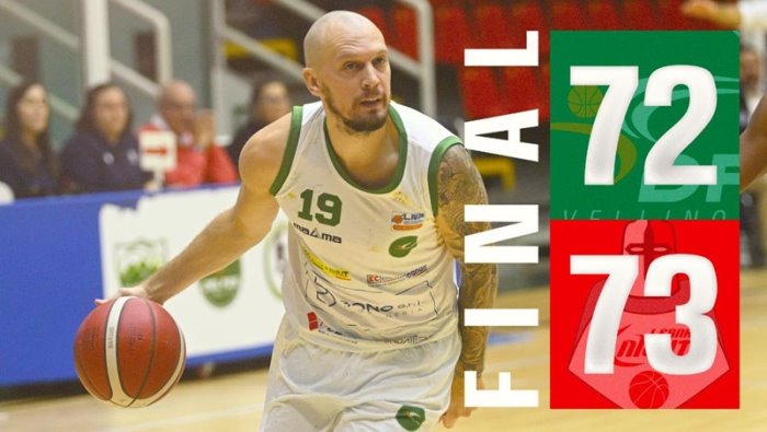 del fes avellino ko contro la sae scientifica legnano 72 73