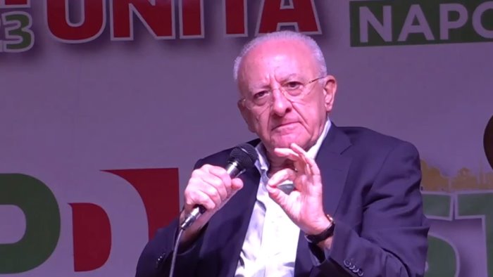 de luca nel pd tutti capicorrente cosi nessun rinnovamento