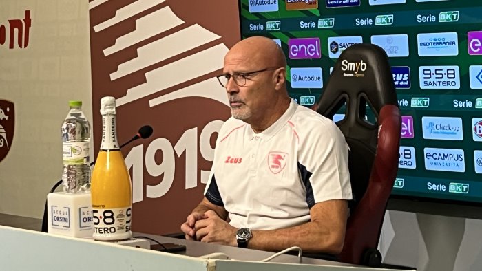 salernitana carrarese la conferenza stampa di stefano colantuono