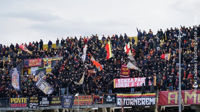 pari tra benevento e cerignola tutte le foto del match
