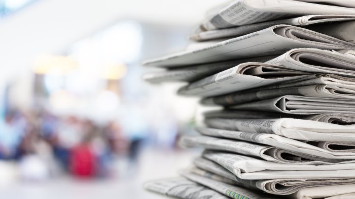 rapinato nella notte furgone carico di giornali destinato alle edicole