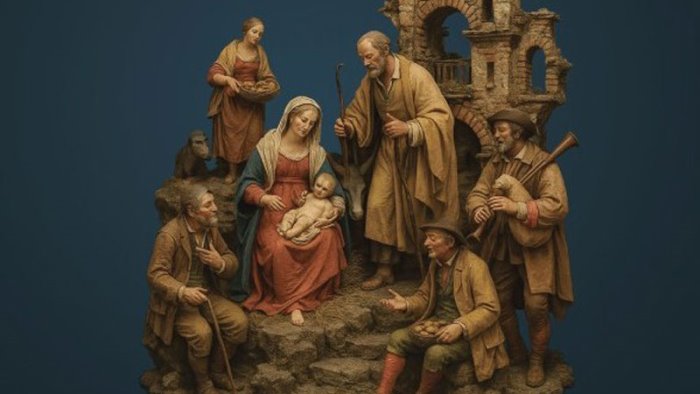 il presepe napoletano in mostra nei centri commerciali
