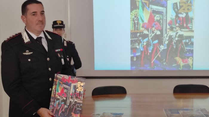 benevento il 93esimo calendario dei carabinieri dedicato agli eroi quotidiani