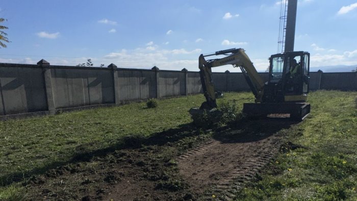 grottaminarda al via realizzazione tribuna ospiti alla stadio romano