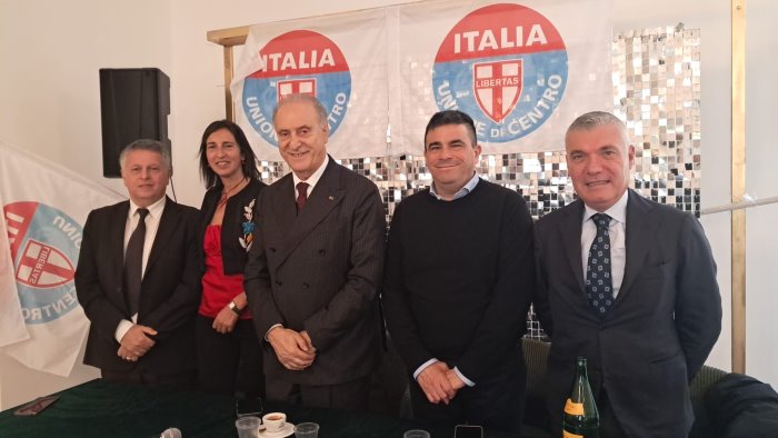 udc il leader nazionale lorenzo cesa a salerno per le elezioni regionali