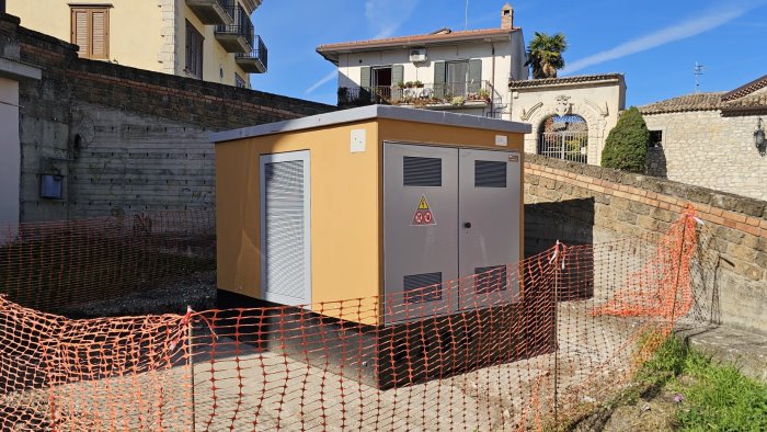 grottaminarda potenziamento dell alimentazione elettrica in centro