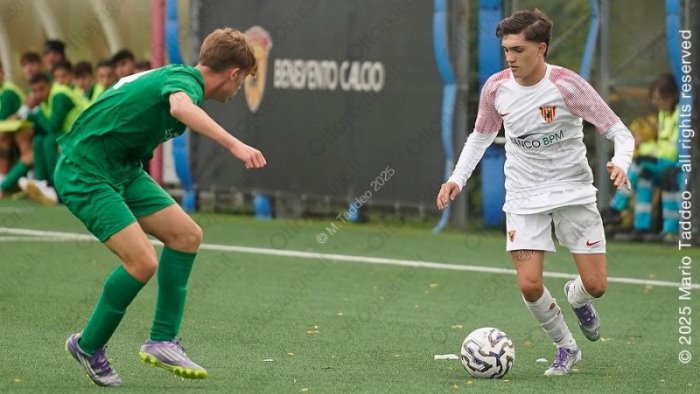 benevento le gare del vivaio e le classifiche l under 16 ospita il picerno