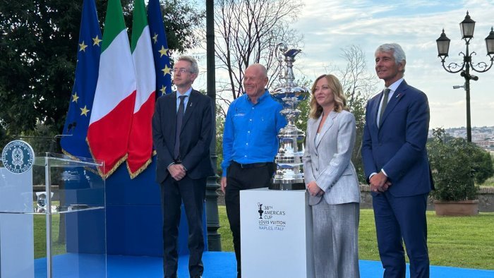 america s cup a napoli incontro con ministri e imprese per impatto evento