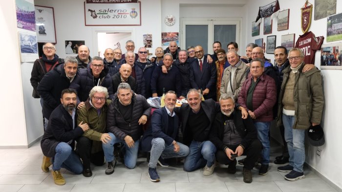 salernitana l ad pagano presente ai primi quindici anni del salerno club