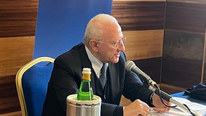 sanita de luca chi impugna la decisione del tar e nemico della campania