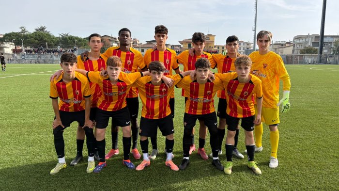 under 15 il benevento espugna caserta e ottiene la nona vittoria consecutiva