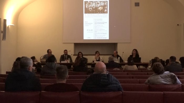 a tavola con l arte il convegno che unisce paesaggio tradizione e prodotti d e