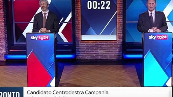 regionali sanita e condono infiammano confronto fico cirielli in tv